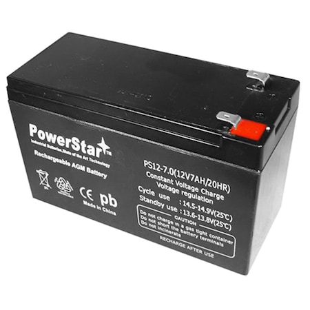 Powerstar 6D with 12V 7Ah 20 Hour Battery PO49056